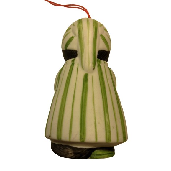 Kitty Cucumber Ornament Ellie Nightgown Schmid Shackman Ceramic Figurine 1985 - Picture 4 of 9